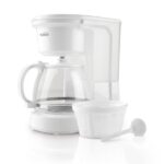 Cafetera Kalley 8 Tazas Blanca