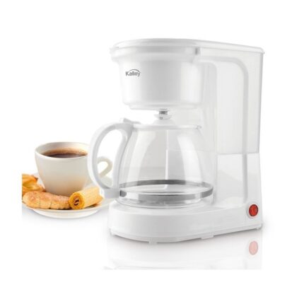 Cafetera Kalley 8 Tazas Blanca