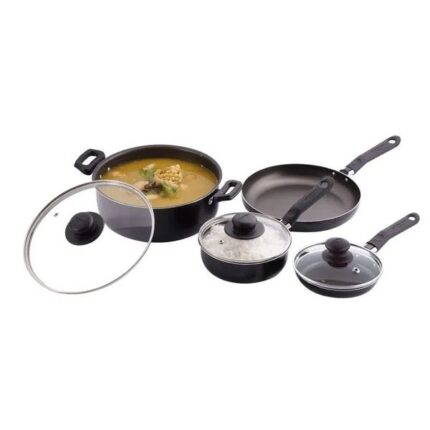 Batería Antiadherente Aliada 7 piezas Universal