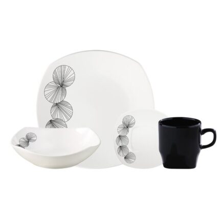 Vajilla Corona 4 Puestos Noa