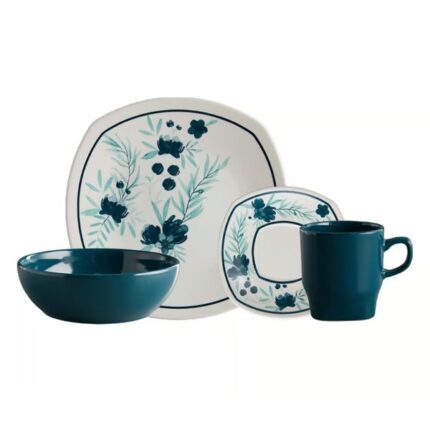 Vajilla Corona 4 Puestos/16 Piezas Carlota