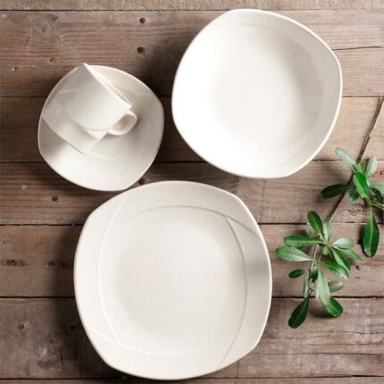 Vajilla Corona Luciana 4 Puestos 16 Piezas