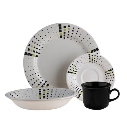 Vajilla Corona Malaya 4 Puestos 16 Piezas