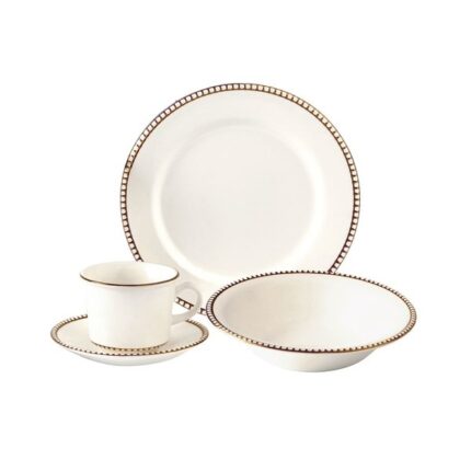 Vajilla Corona Ariana 4 Puestos 16 Piezas