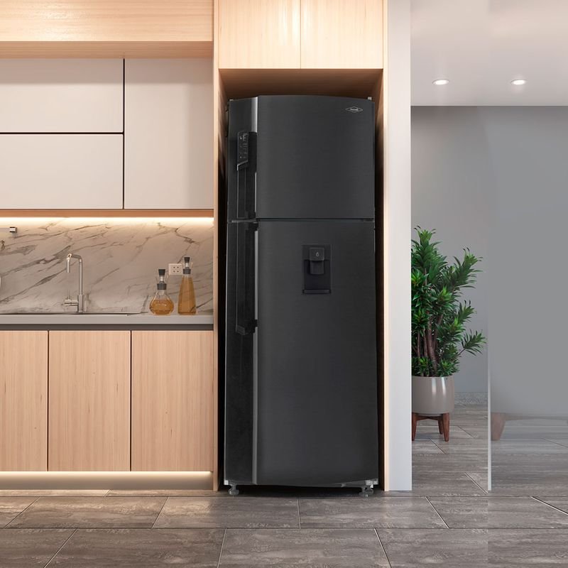 1000112761.jpg Nevera Haceb No Frost 404 Litros Panel Digital - Inox Negro - Image 1