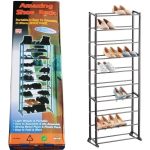 Organizador De Zapatos Vertical Maniobrable Hasta 30 Pares