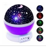 Lampara Rotatoria Proyector Cielo Estrellas Giratoria - Image 4