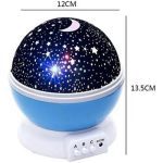 Lampara Rotatoria Proyector Cielo Estrellas Giratoria
