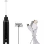 Batidor Electrico Portatil Mezclador Espuma Cafe Leche Huevo