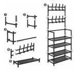 Organizador De Ropa Y Tendedero Con Zapatero Estantes - Image 5