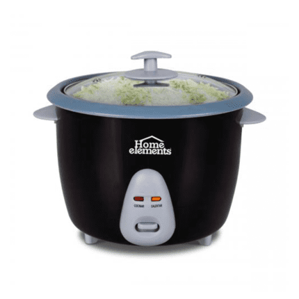 Olla arrocera Negra Home Elements 1 libra