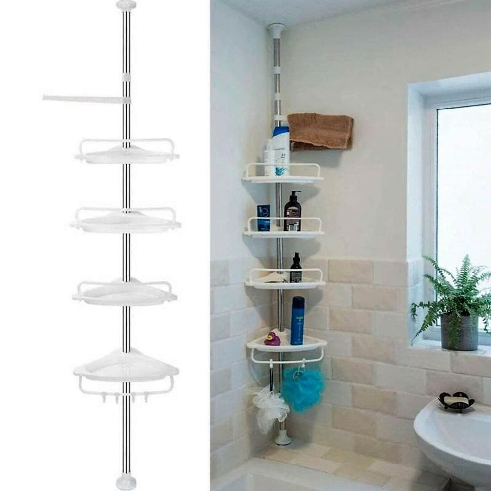 Esquinero De Baño Multifuncional De 4 Niveles Esquinero De Baño Multifuncional De 4 Niveles