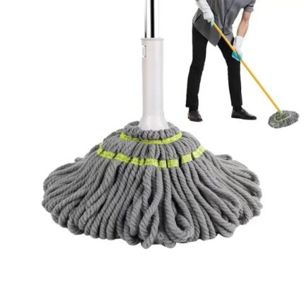 Trapeador Mágico De Microfibra Retráctil Con Autoescurrido