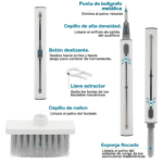 Kit De Cepillo De Limpieza De Teclado 5 en 1
