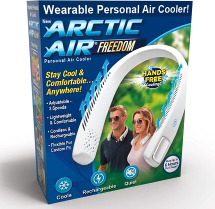 Ventilador Cuello Portatil Arctic Air Freedom