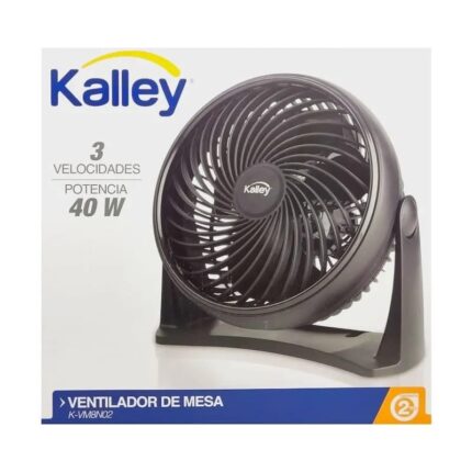 Ventilador Mesa y Pared Kalley 8 Pulgadas