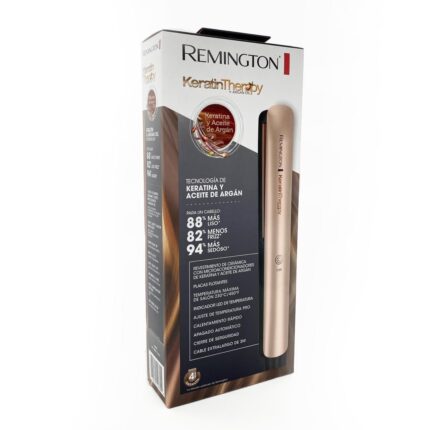 Plancha Remington Keratina y Aceite de Argán