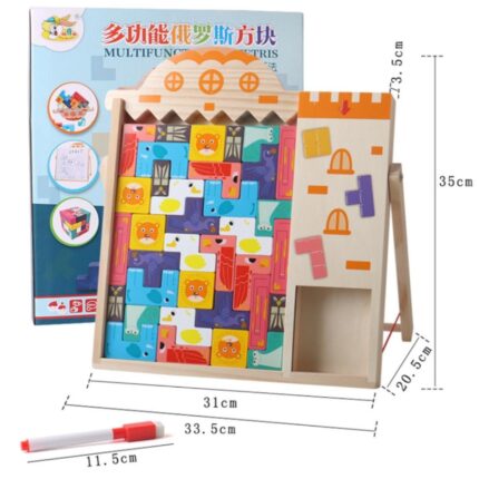 Tablero Multifuncional Didáctico Tetris