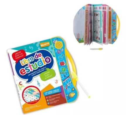Libro Didáctico Interactivo Aprendizaje Bilingüe Para Niños