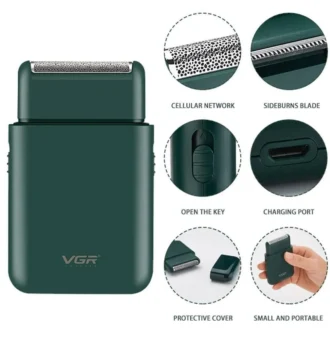 Mini Máquina De Afeitar Recargable VGR V-390