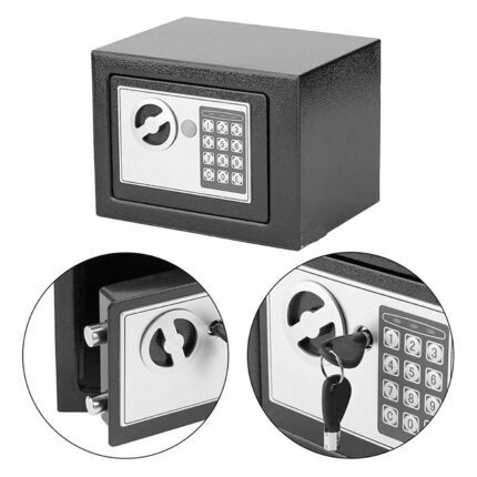Caja Fuerte Digital Con Teclado Electrónico Y llave