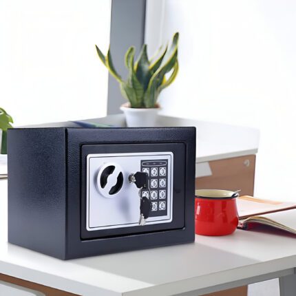 Caja Fuerte Digital Con Teclado Electrónico Y llave