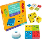 Juego Rompecabezas De Expresiones Cubos Cambio De Cara