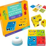 Juego Rompecabezas De Expresiones Cubos Cambio De Cara