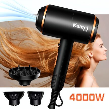 Secador De Pelo Kemey 4000w