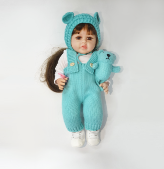 Muñeca Bebé Real de Silicona - 6 Sonidos