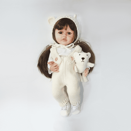 Muñeca Bebé Real de Silicona - 6 Sonidos