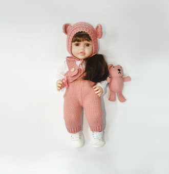 Muñeca Bebé Real de Silicona - 6 Sonidos