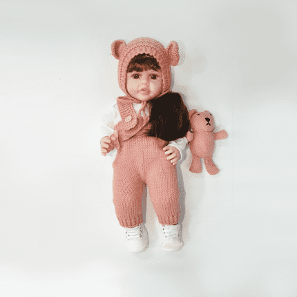 Muñeca Bebé Real de Silicona - 6 Sonidos