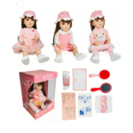 Muñeca Reborn Silicona Inteligente Con Movimiento