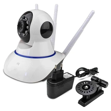 Camara Robotica Wifi ip De 3 Antenas