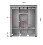 Closet Armable Con Forro De Tela - Image 2